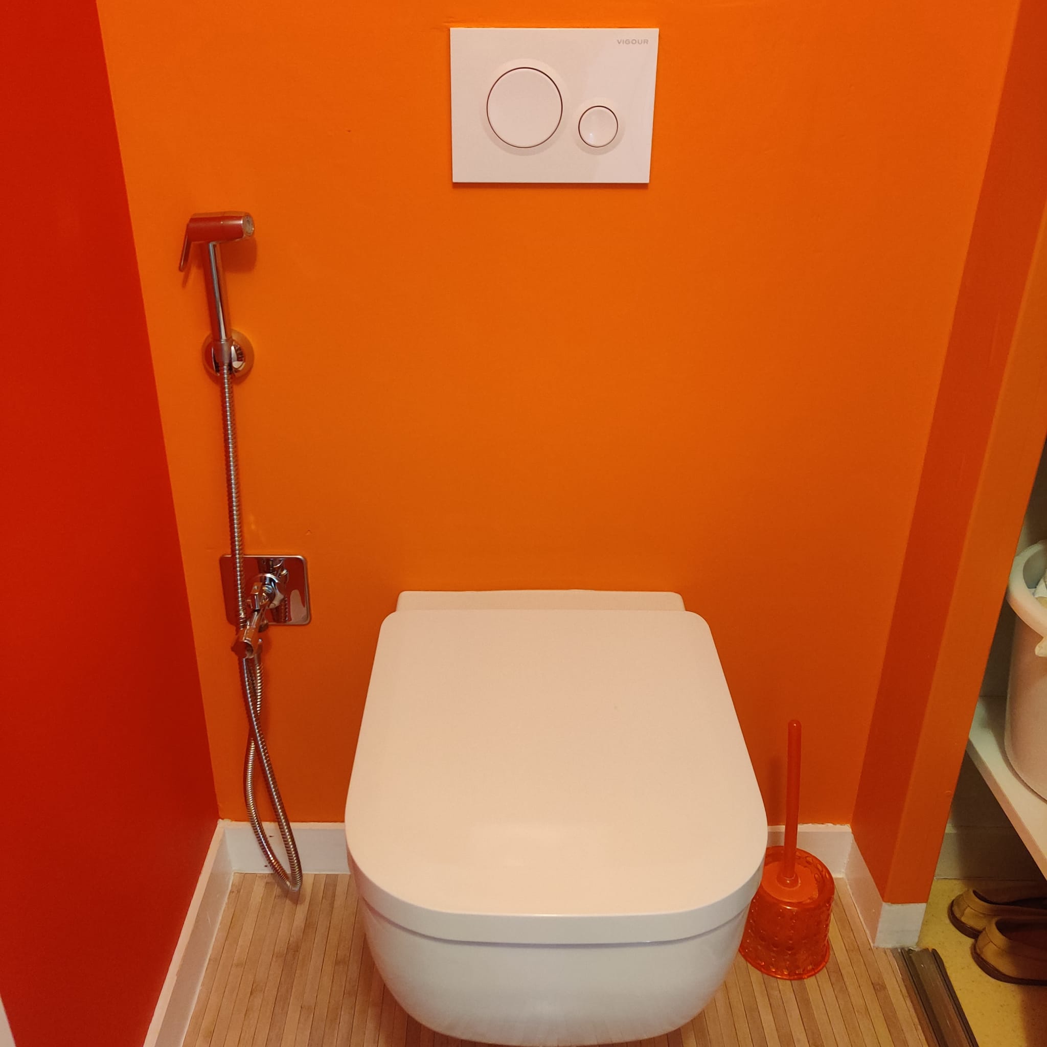 Installation d’un WC suspendu