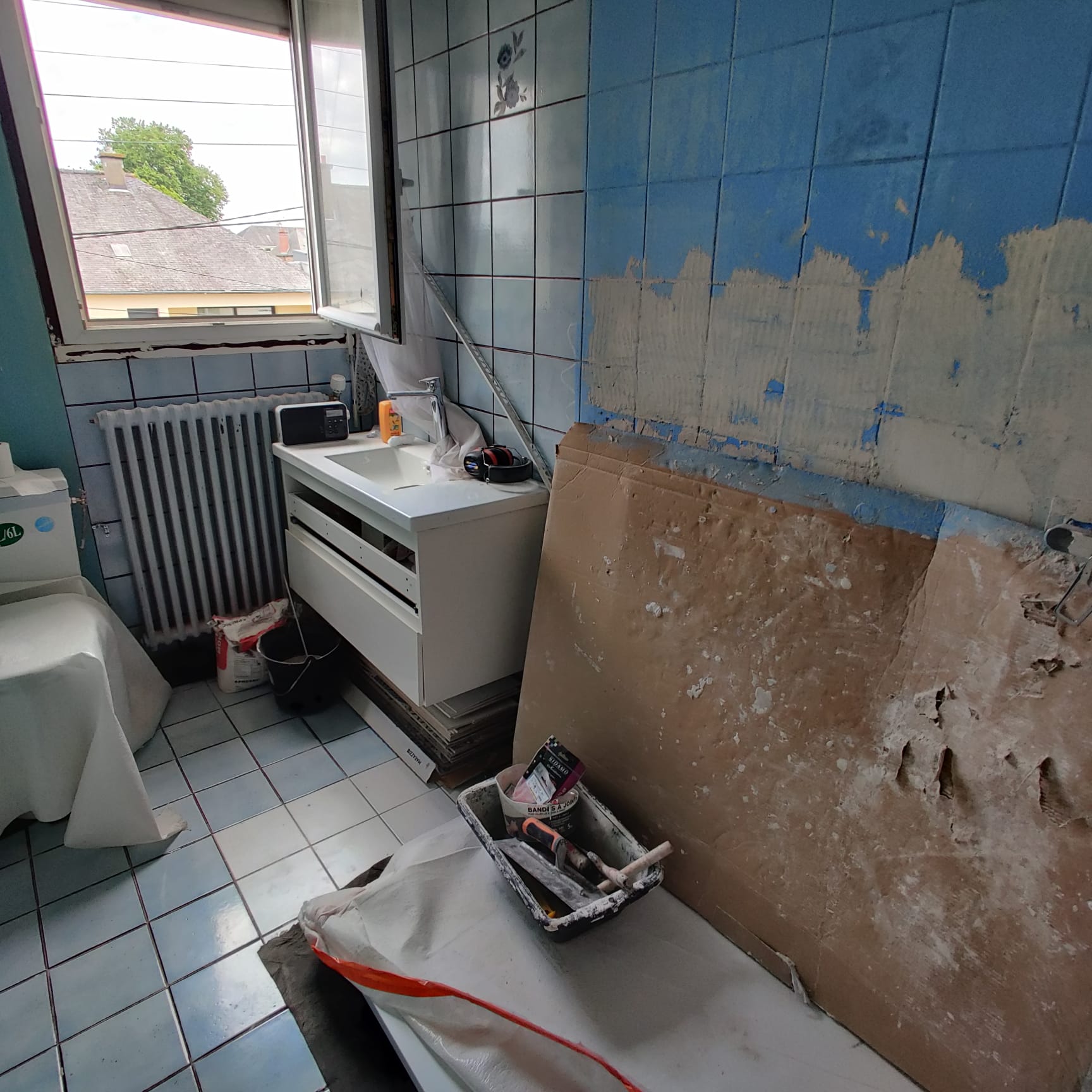 Salle de bain après rénovation